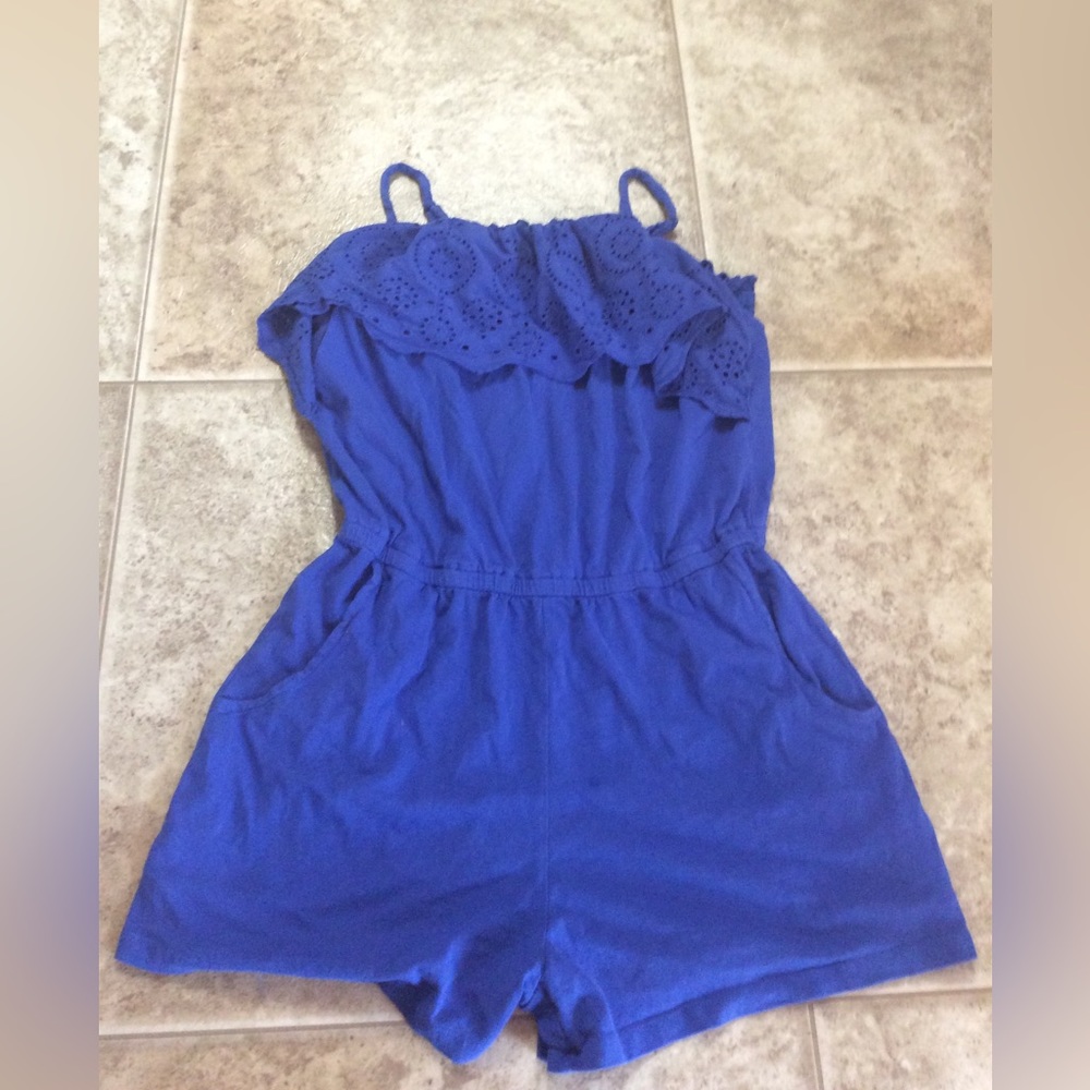 Short romper.